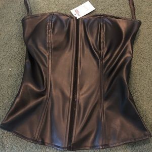 Charlotte Russe Black Corset